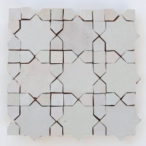Kenitra Zellige Mosaic Tile - Wheat